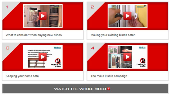 Make it safe videos - Marla Conservatory Blinds