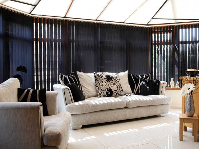 conservatory side blinds