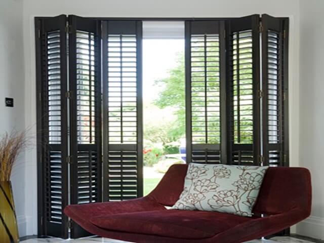 Tracked shutters